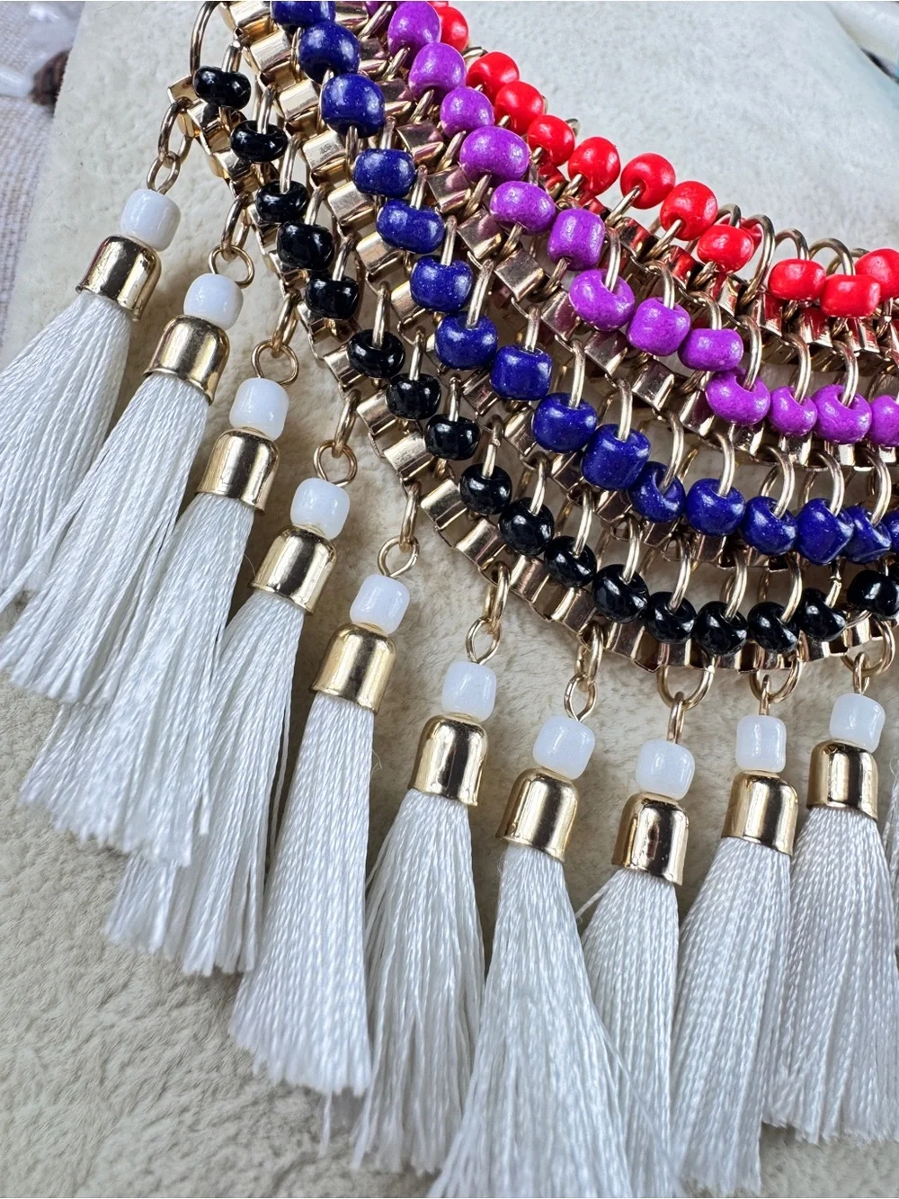 Vintage Bohemian Bib Necklace